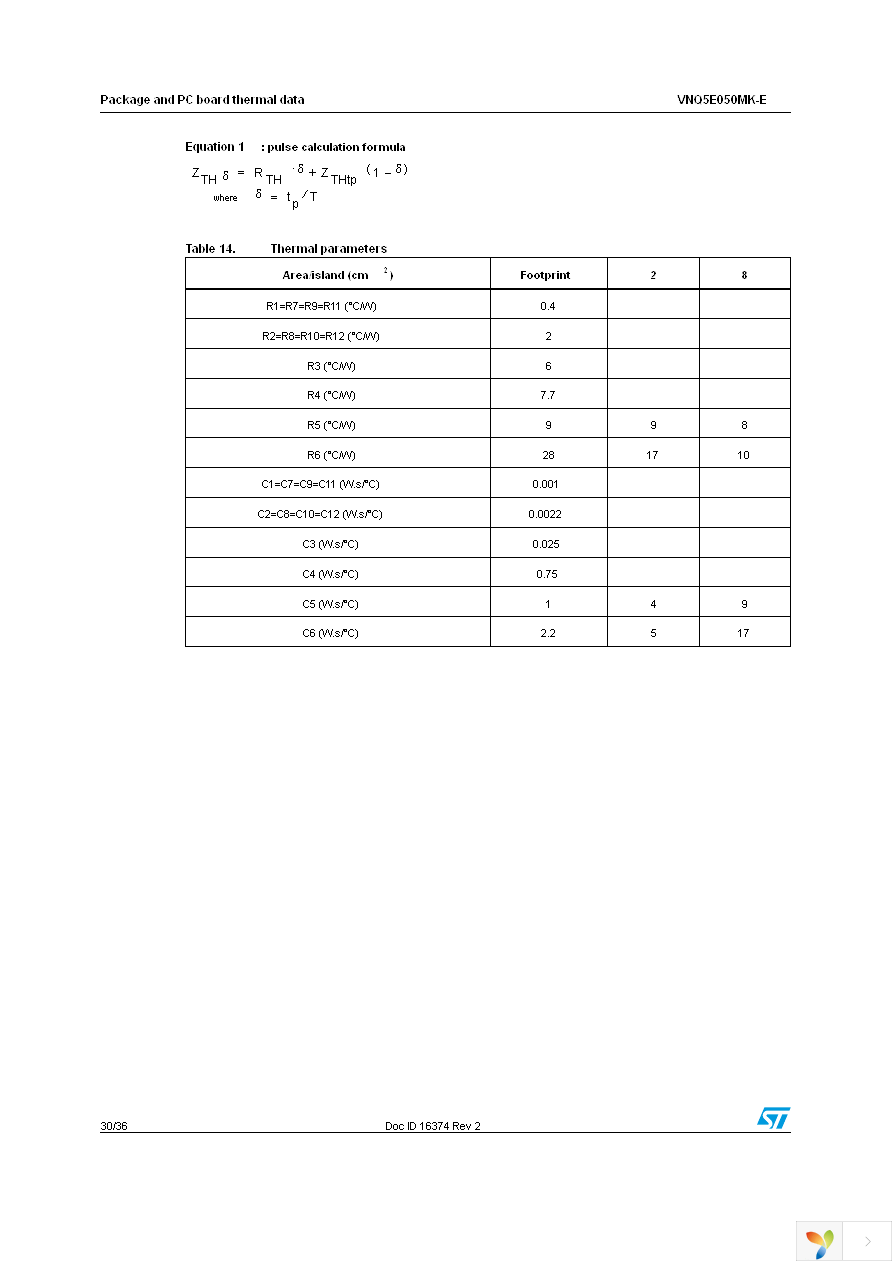 VNQ5E050MKTR-E Page 30