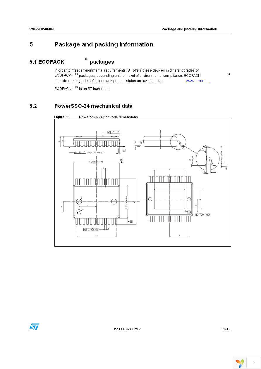 VNQ5E050MKTR-E Page 31