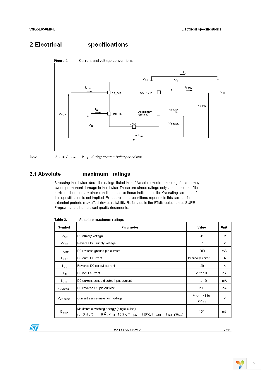 VNQ5E050MKTR-E Page 7