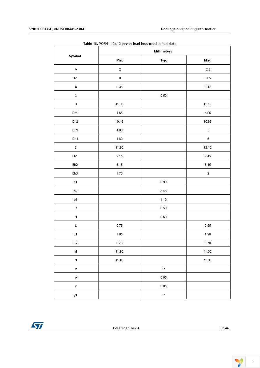 VND5E004A30TR-E Page 37