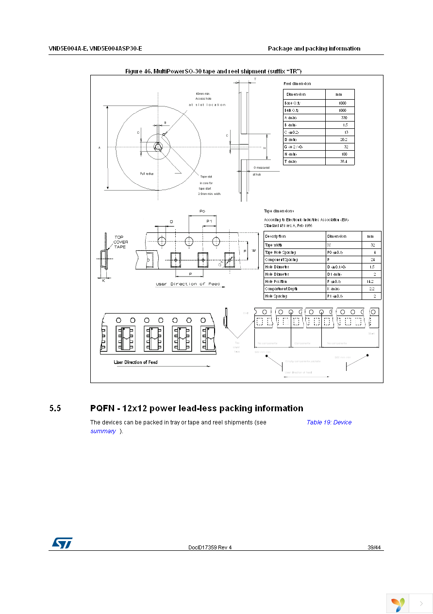 VND5E004A30TR-E Page 39