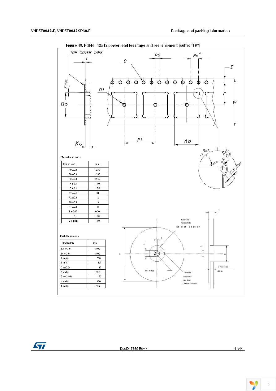 VND5E004A30TR-E Page 41