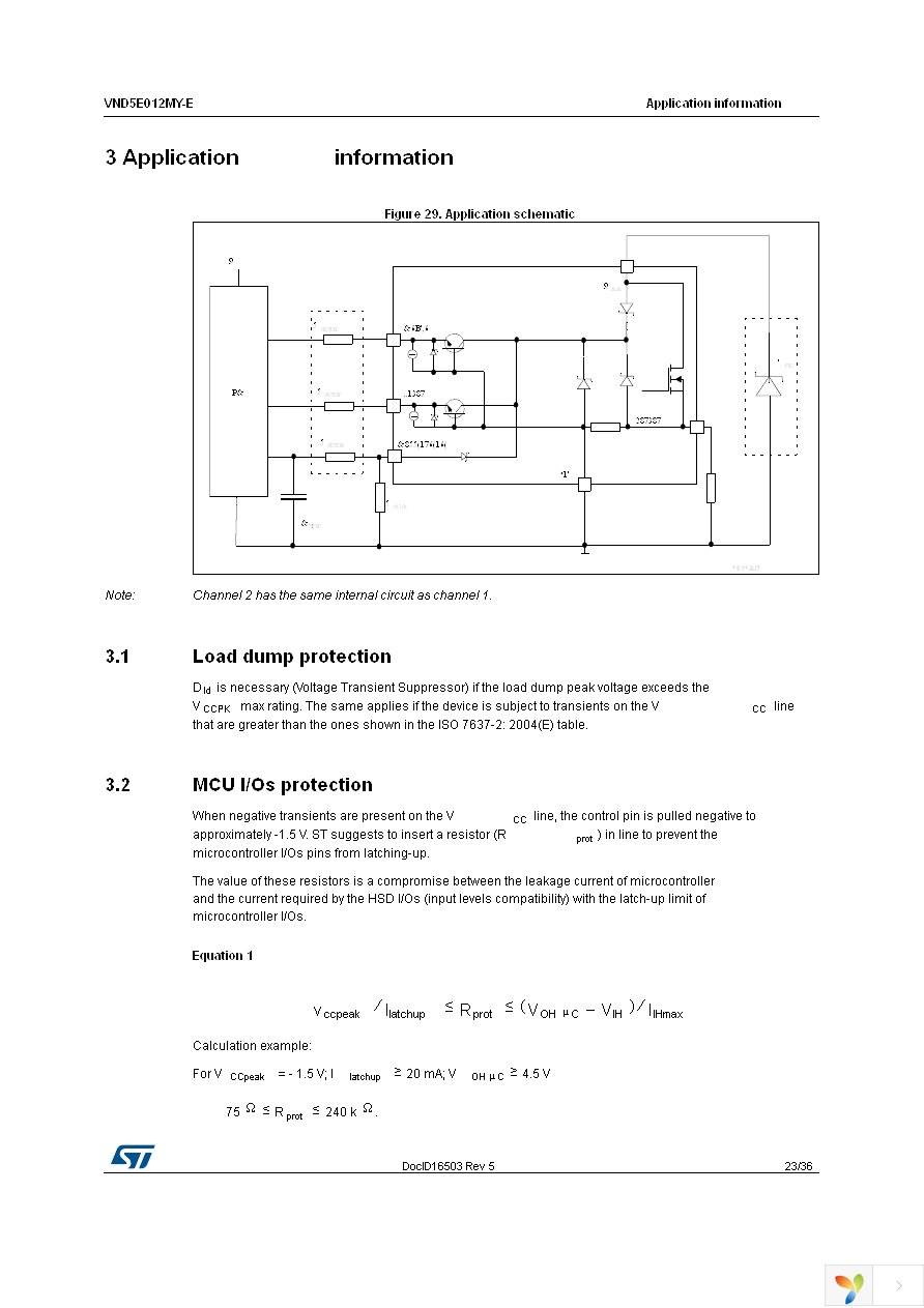 VND5E012MYTR-E Page 23