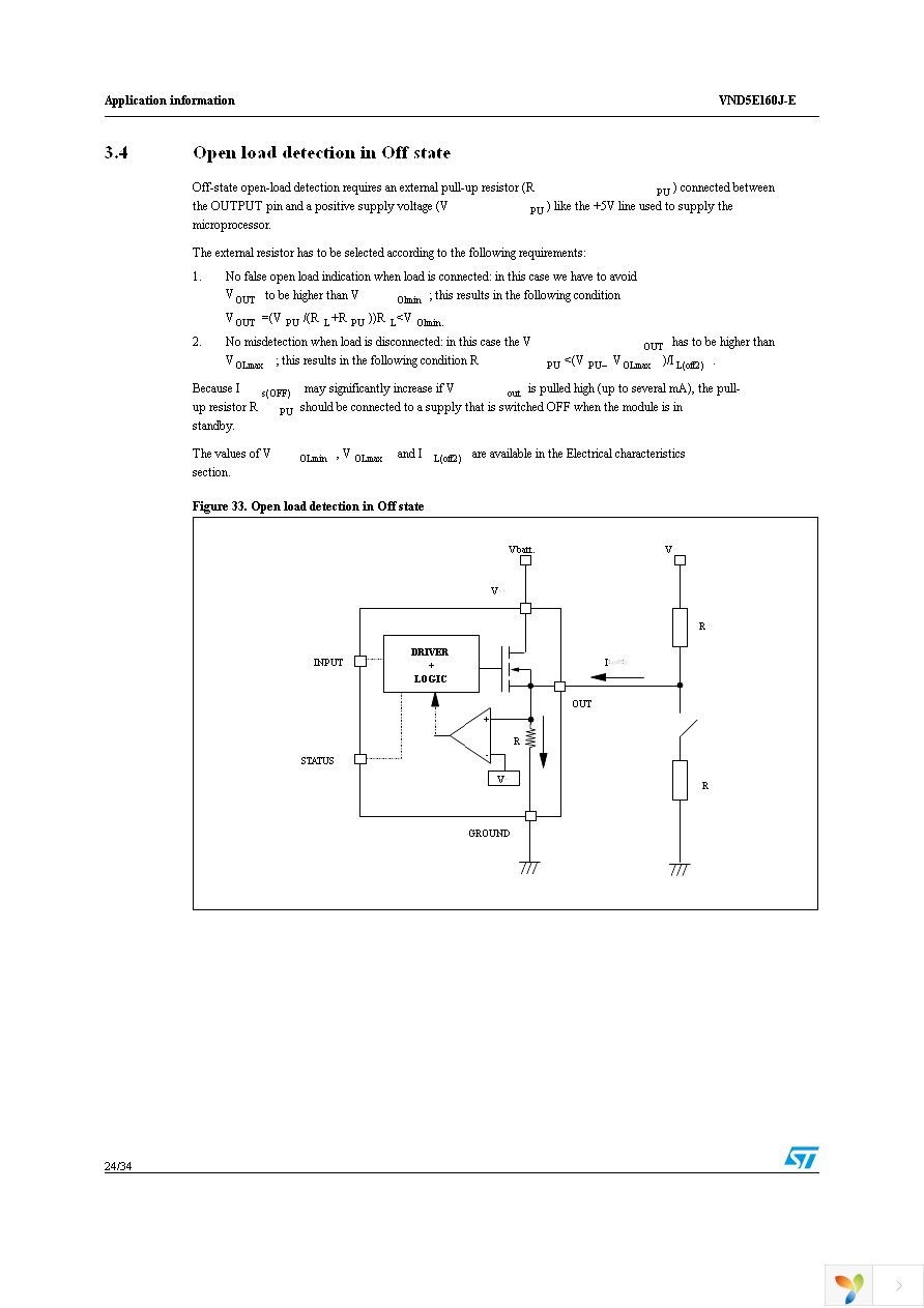 VND5E160JTR-E Page 24