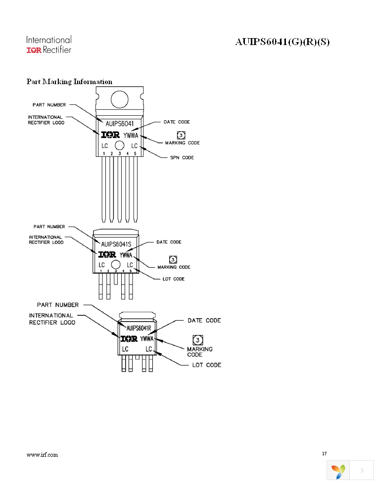 AUIPS6041GTR Page 17