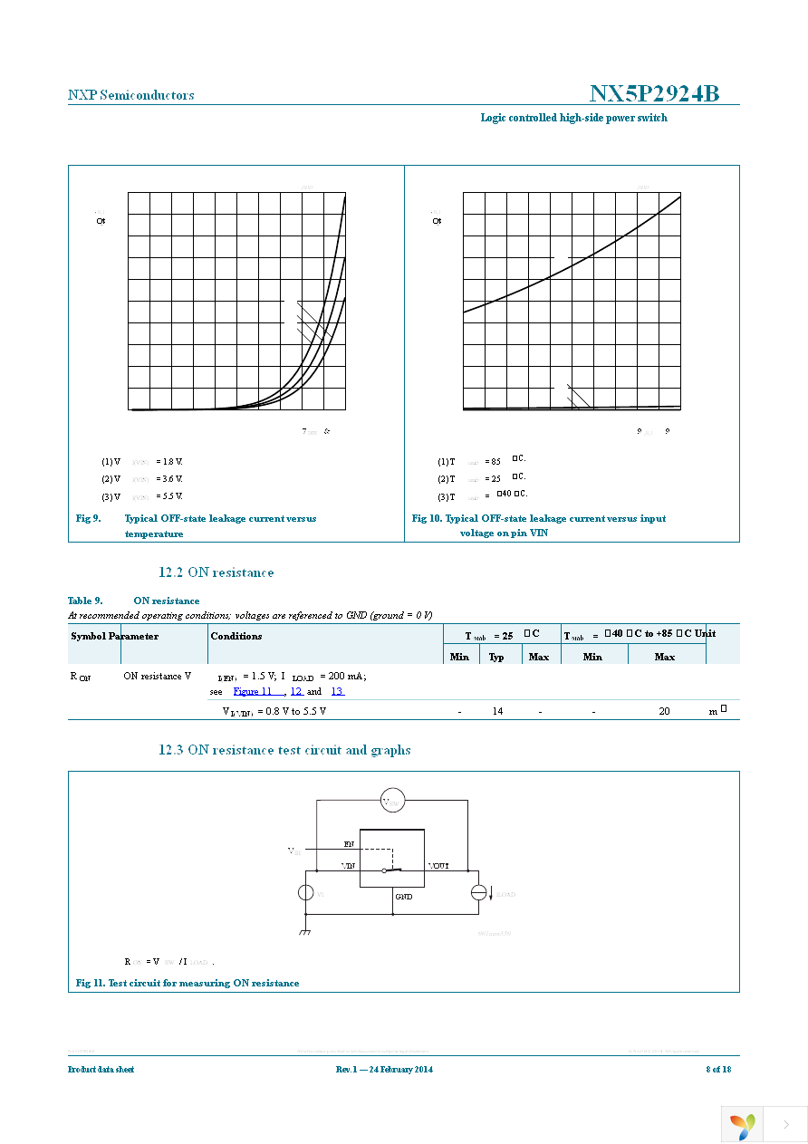 NX5P2924BUK Page 8