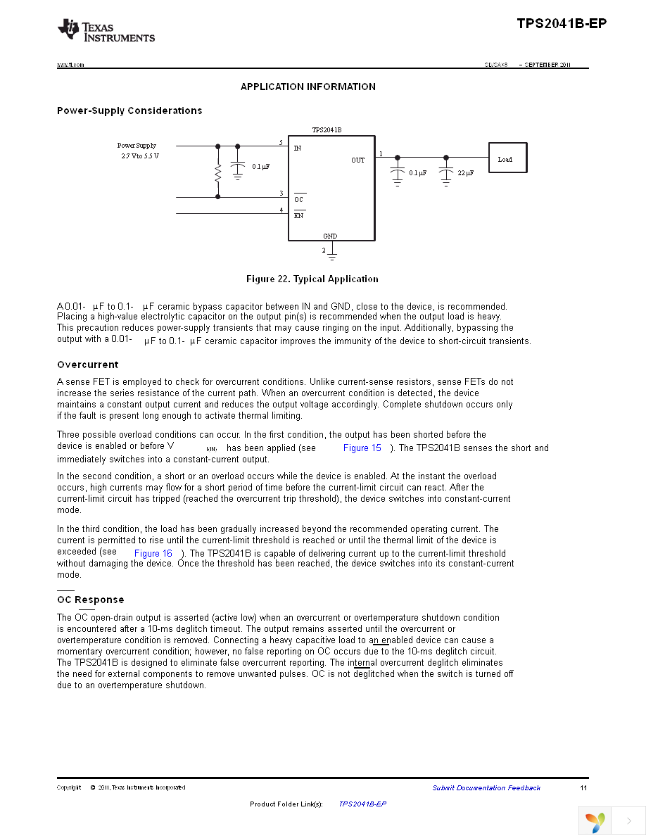 TPS2041BMDBVTEP Page 11