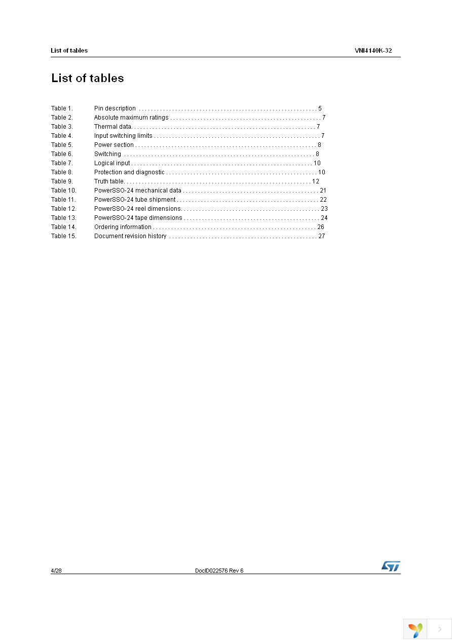 VNI4140KTR-32 Page 4