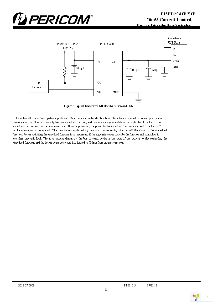 PI5PD2051BTAEX Page 11