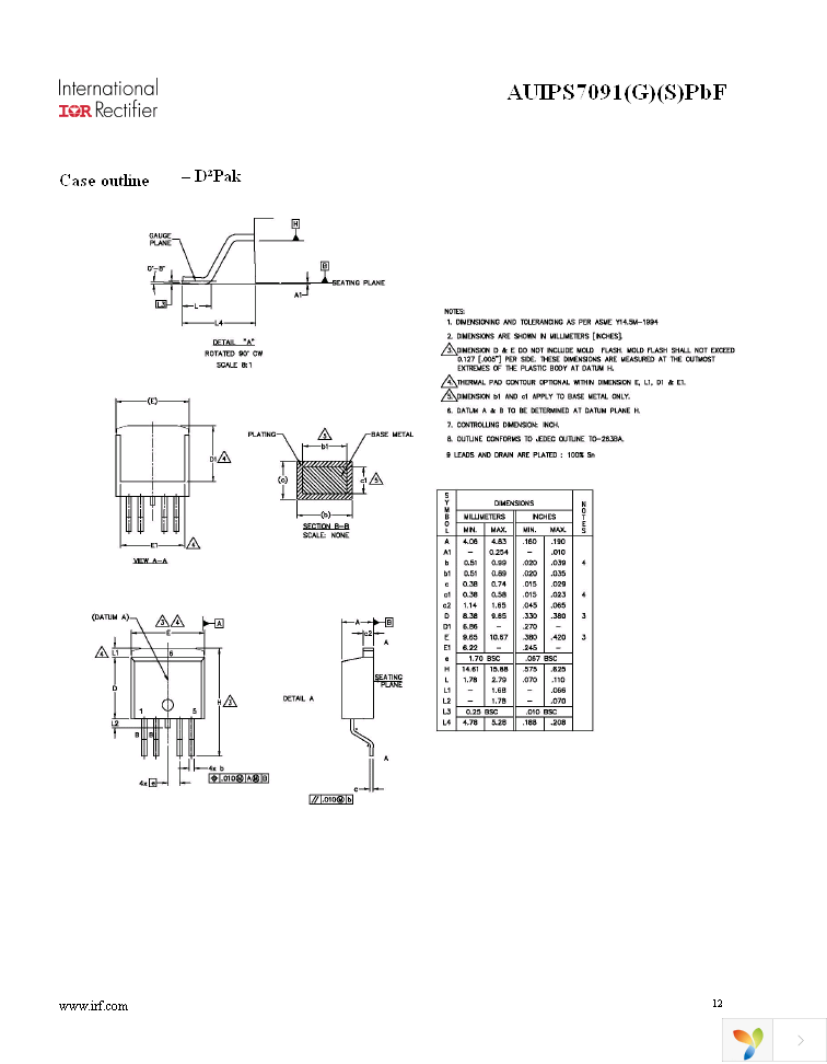 AUIPS7091GTR Page 12