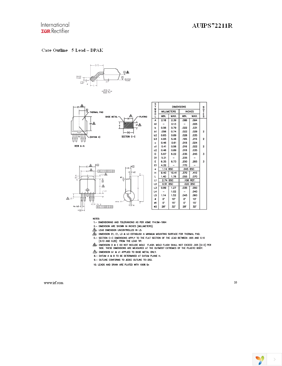 AUIPS72211RTRL Page 10