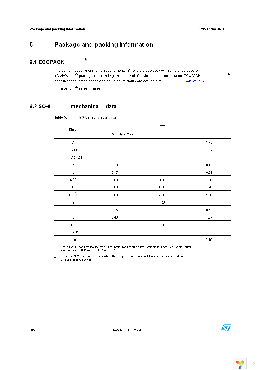 VNS14NV04PTR-E Page 18