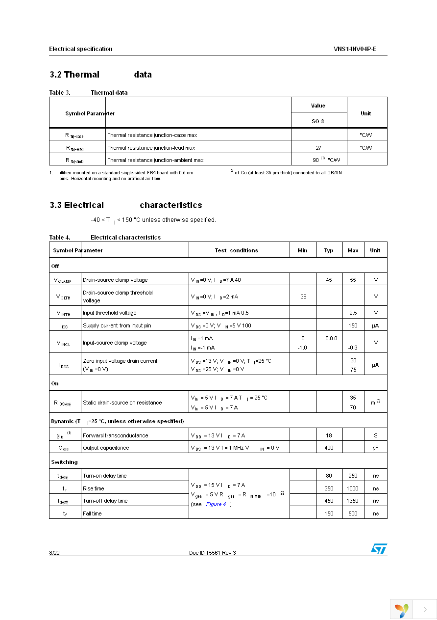 VNS14NV04PTR-E Page 8