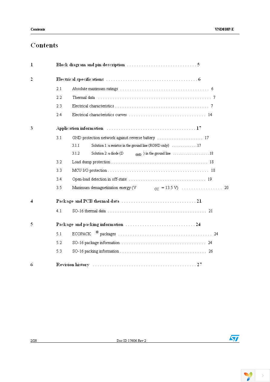 VND810PTR-E Page 2