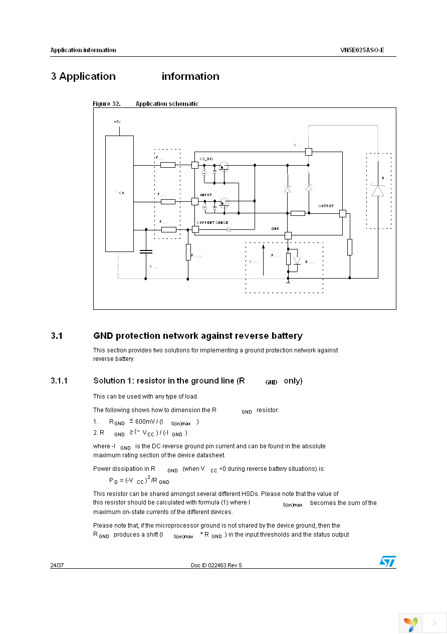 VN5E025ASOTR-E Page 24