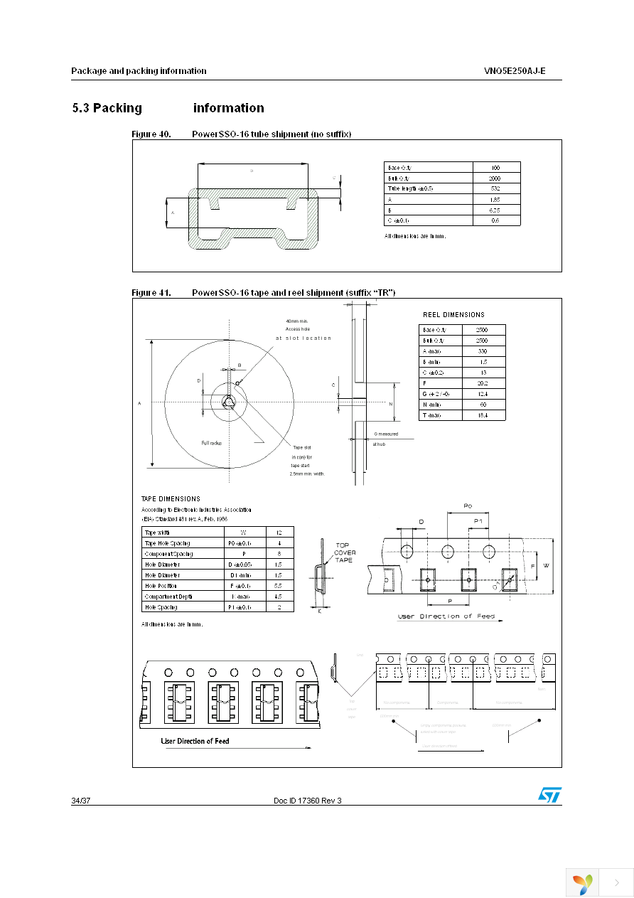 VNQ5E250AJ-E Page 34