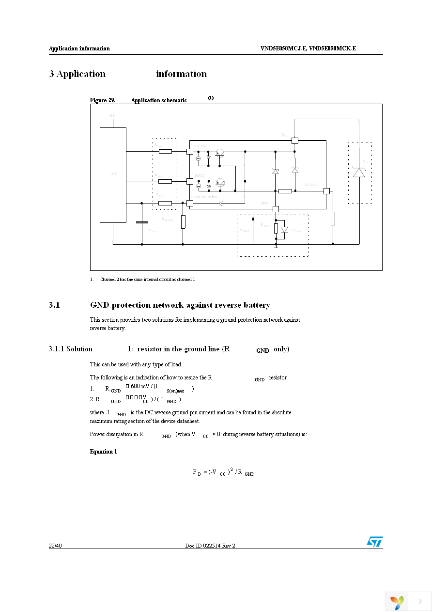 VND5E050MCJTR-E Page 22