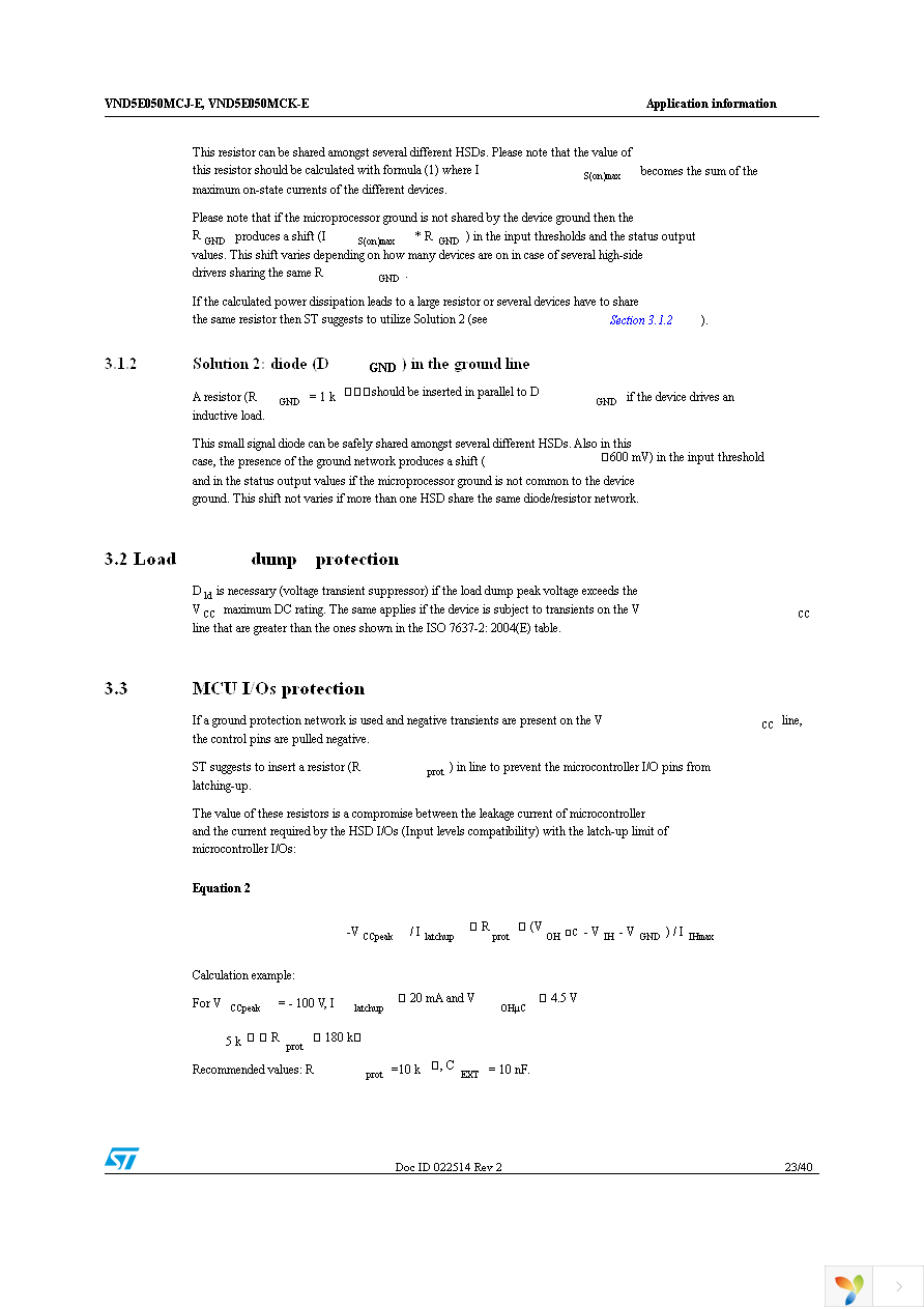 VND5E050MCJTR-E Page 23