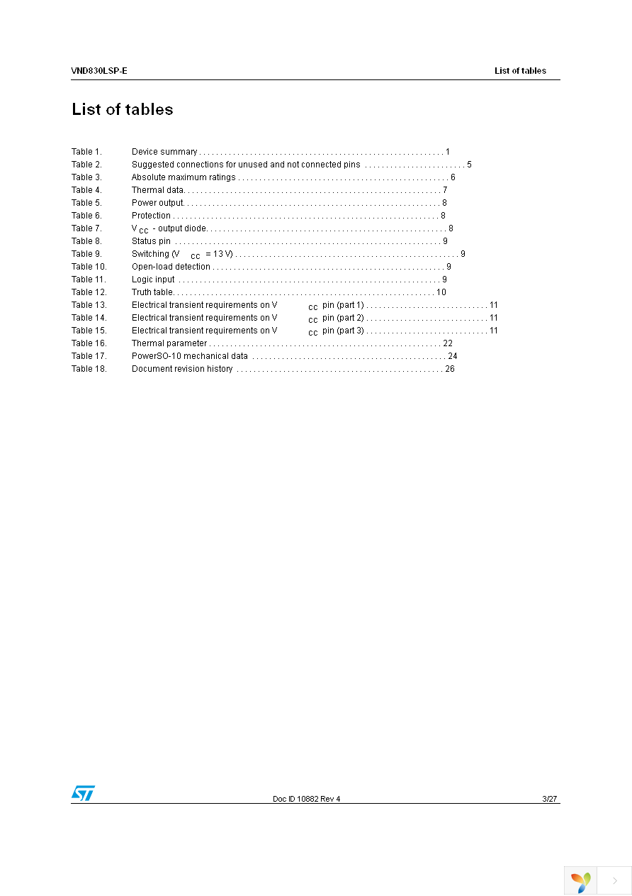 VND830LSPTR-E Page 3