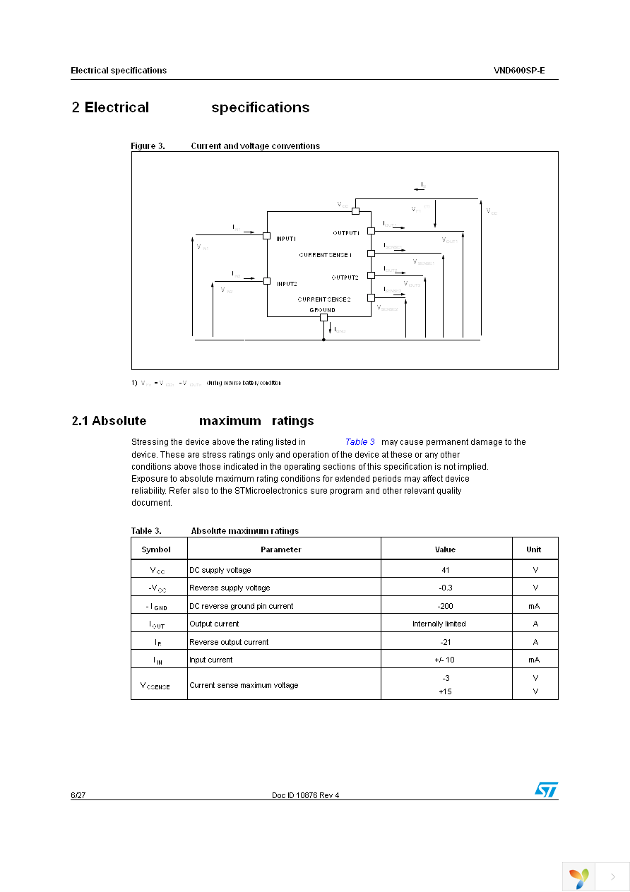 VND600SPTR-E Page 6