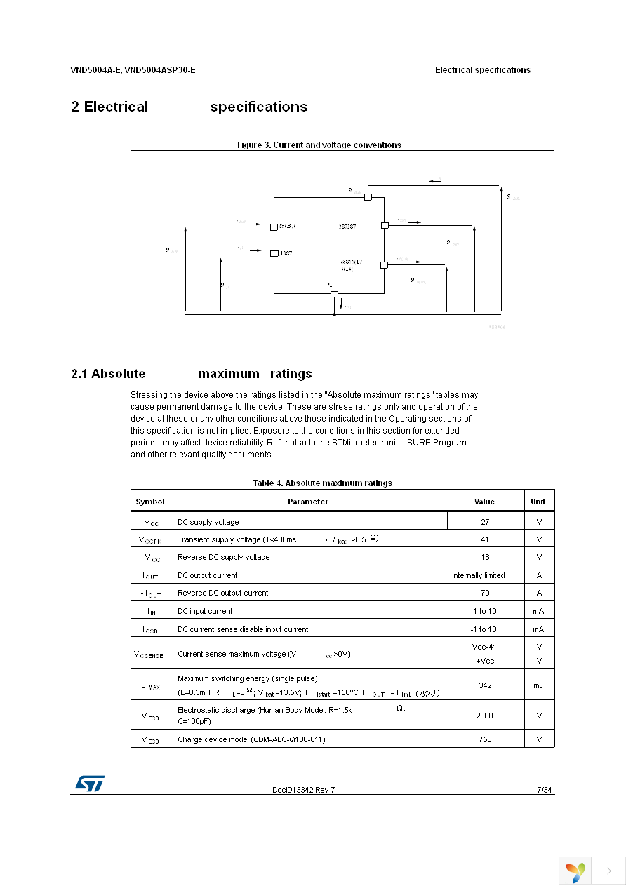 VND5004ASP30TR-E Page 7