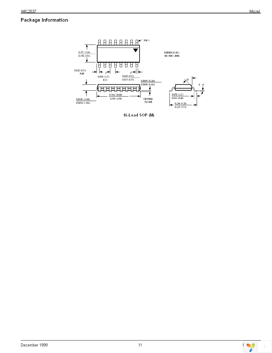 MIC2537-1BM Page 11