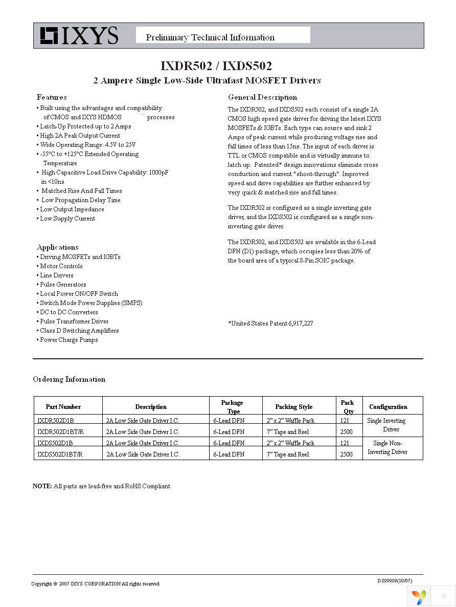 IXDR502D1B Page 1