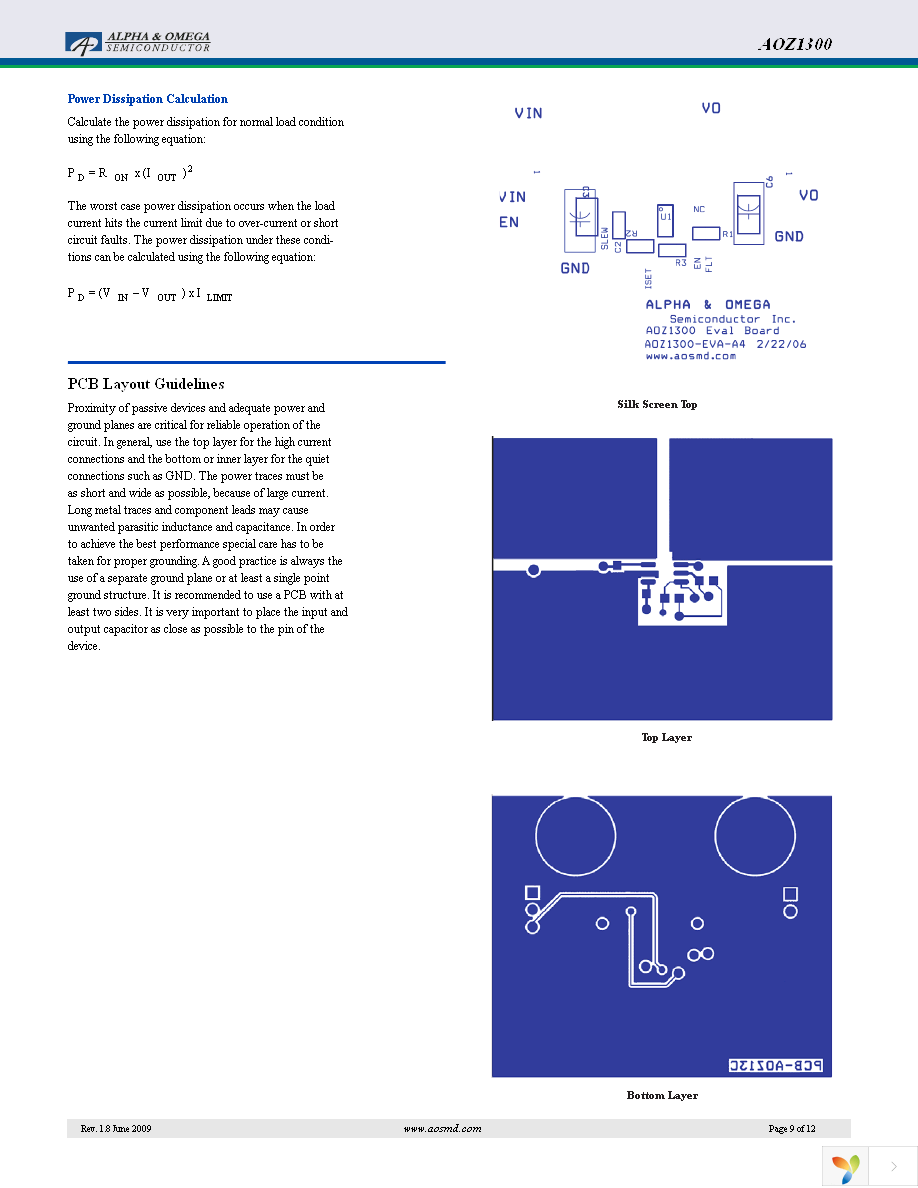 AOZ1300AI Page 9