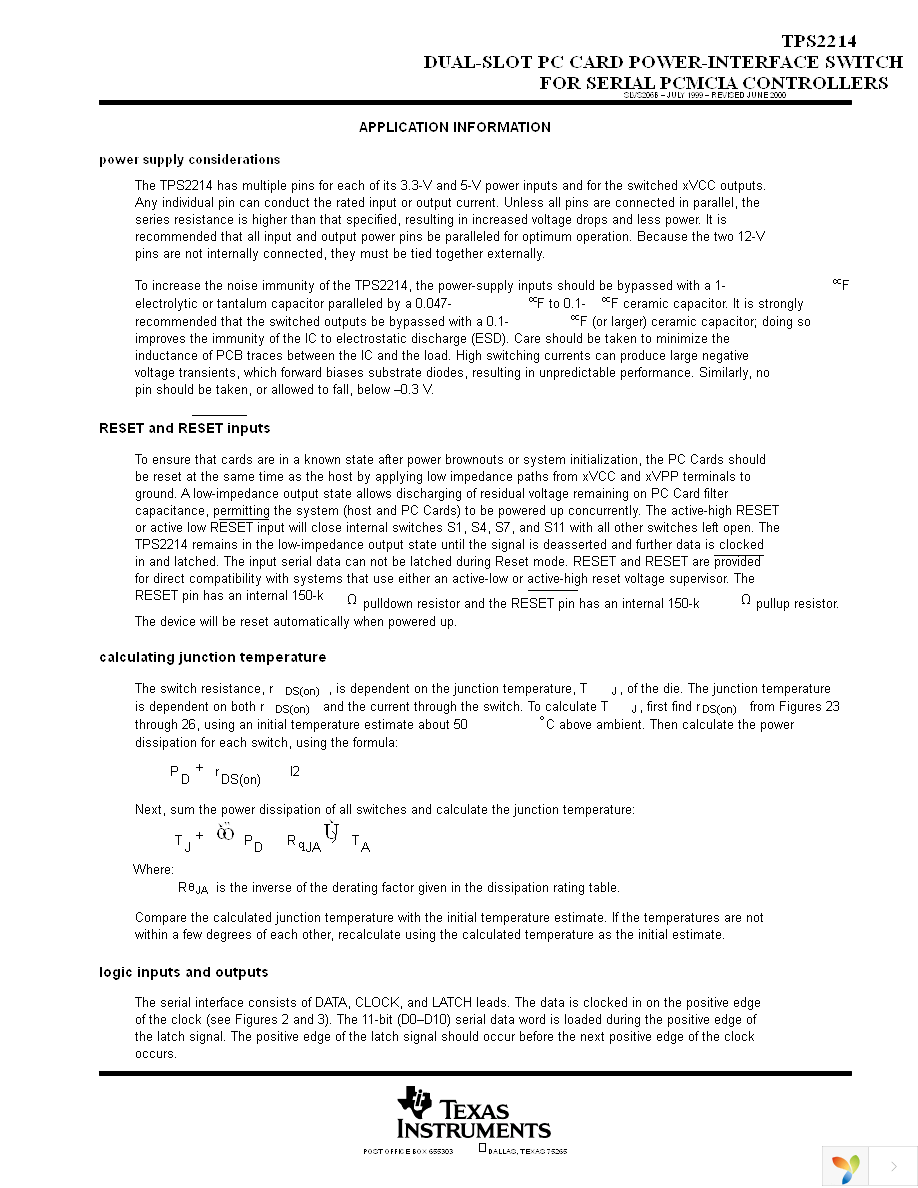 TPS2214DB Page 21