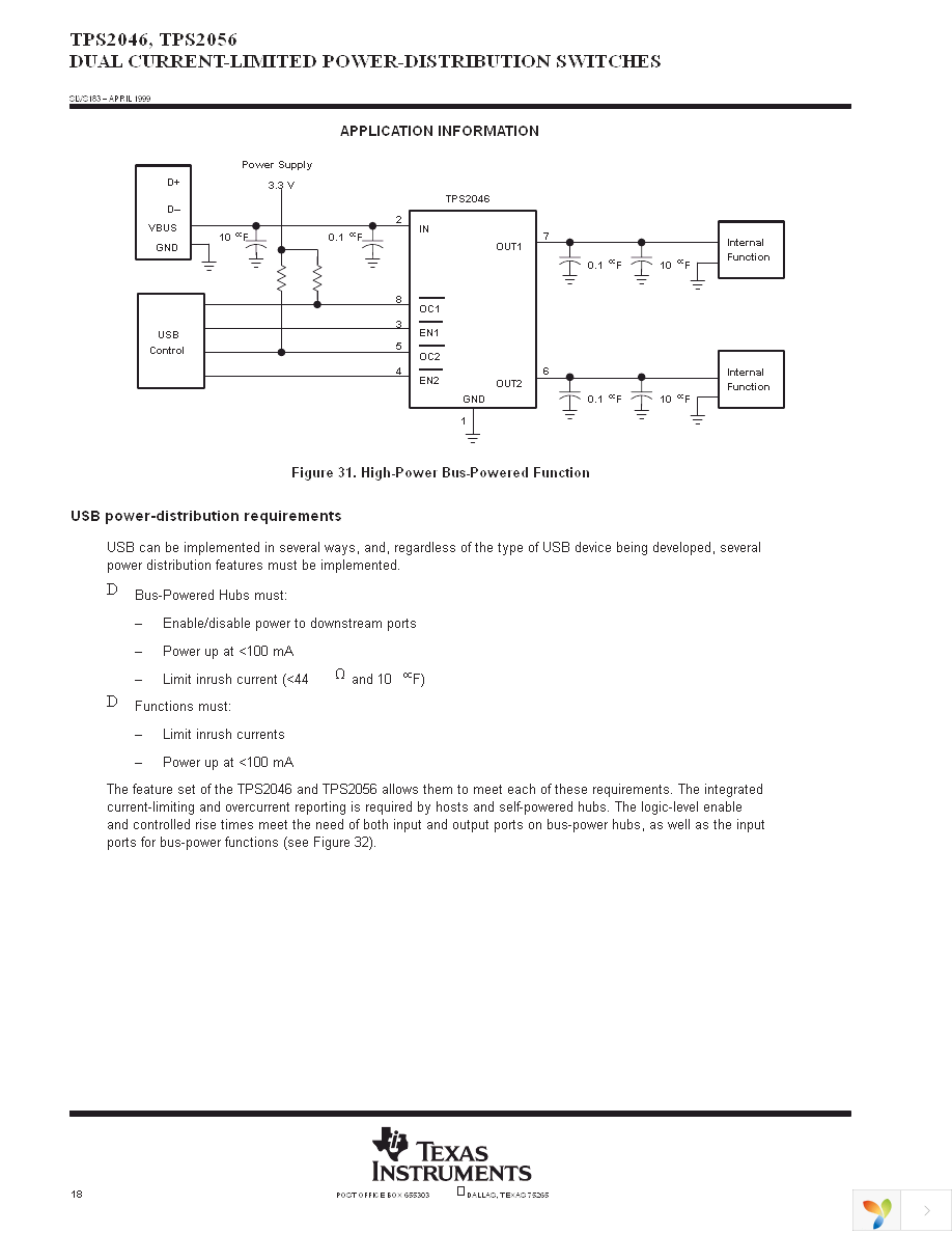 TPS2056D Page 18