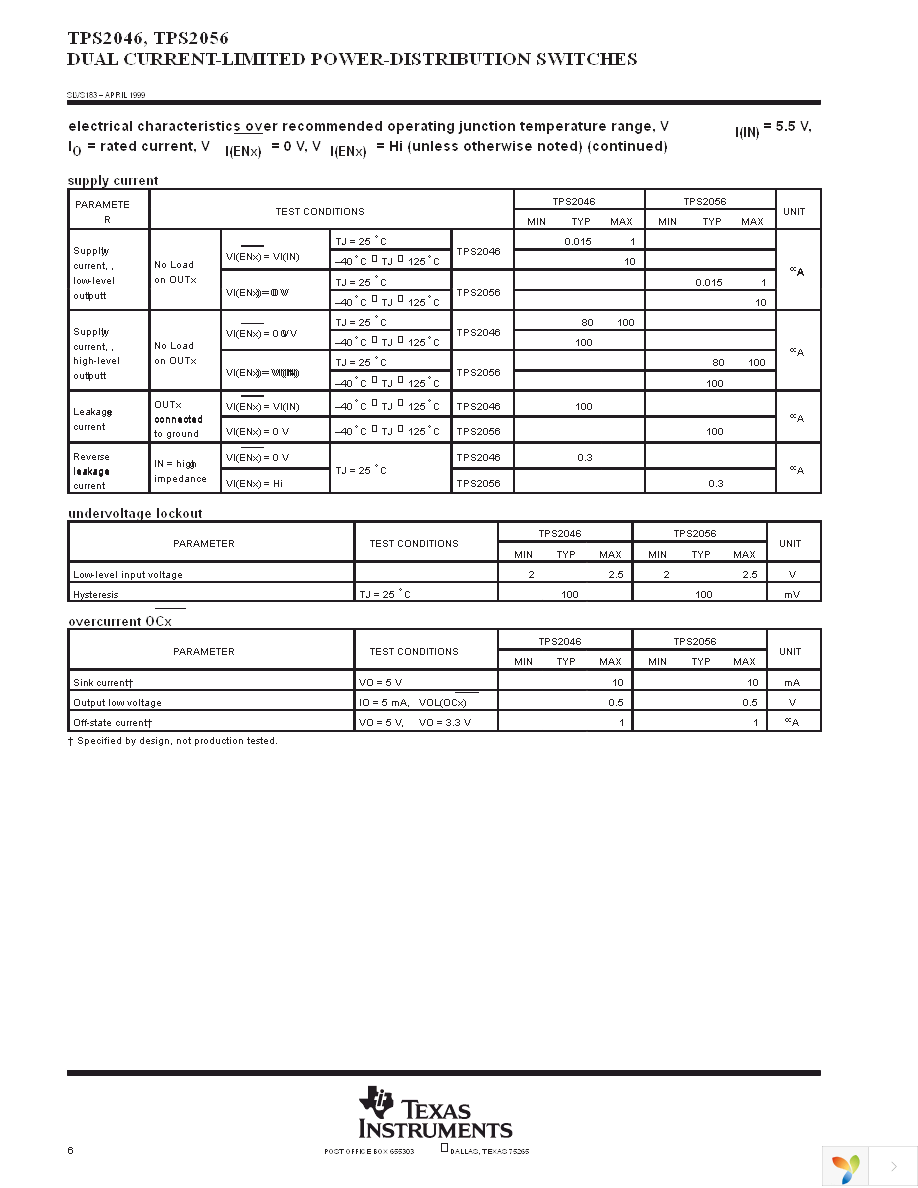 TPS2056D Page 6