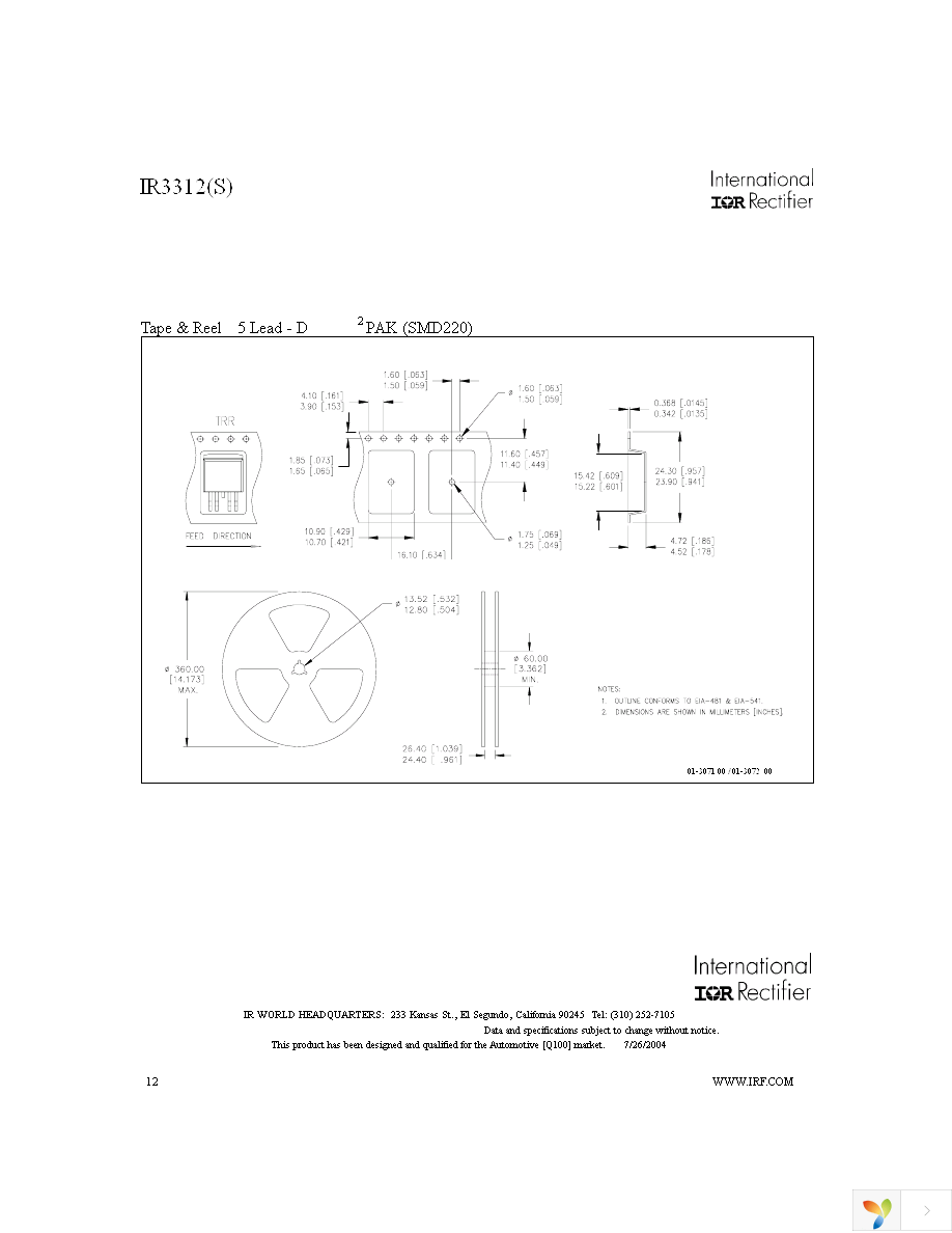 IR3312STRL Page 12