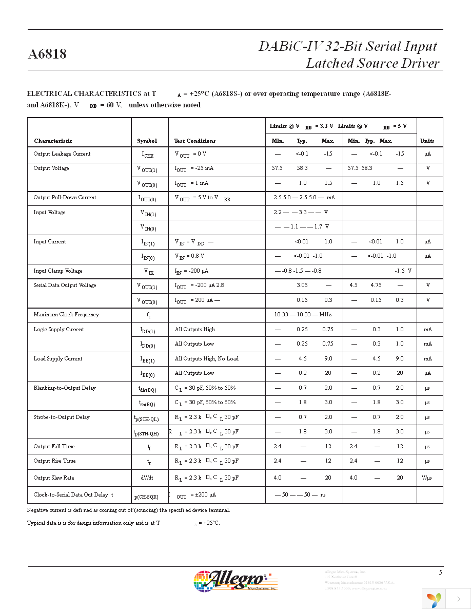 A6818EEPTR-T Page 5