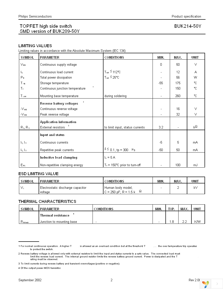 BUK214-50Y,118 Page 2