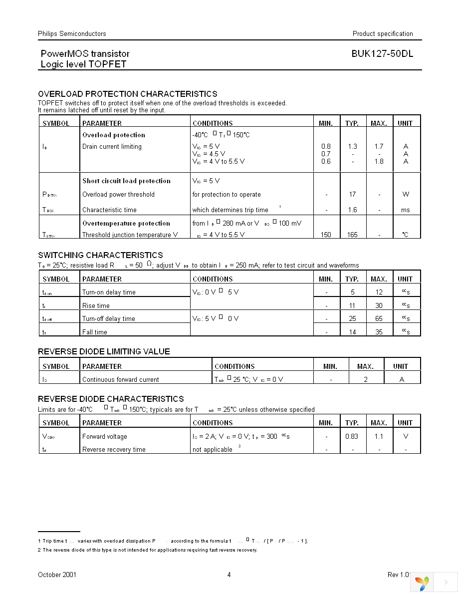 BUK127-50DL,115 Page 4