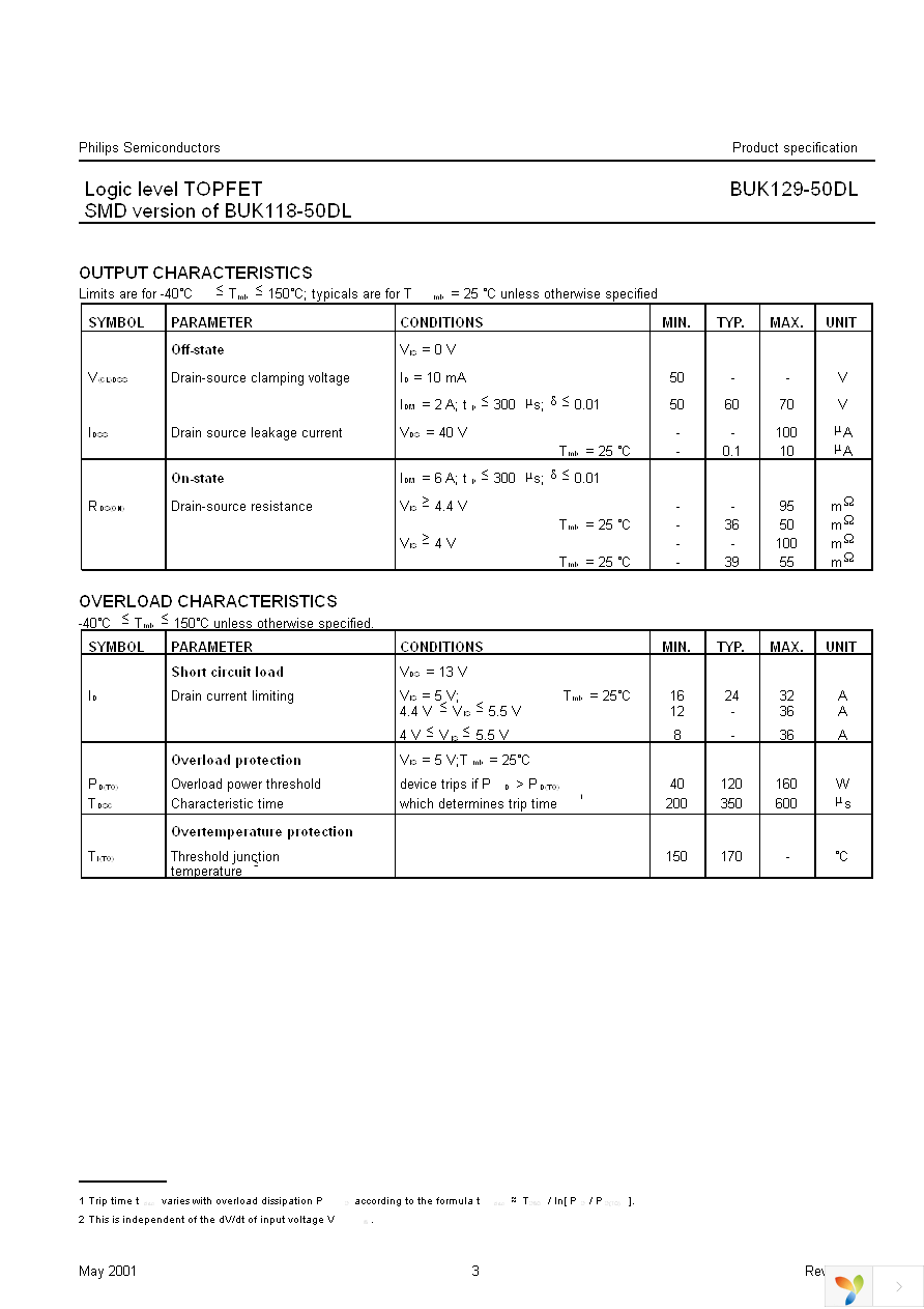 BUK129-50DL,118 Page 3