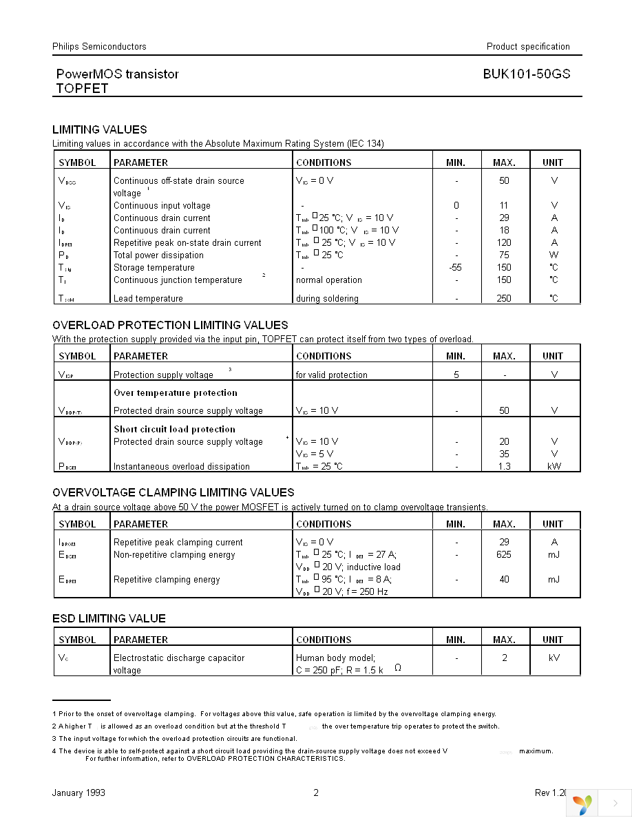 BUK101-50GS,127 Page 2