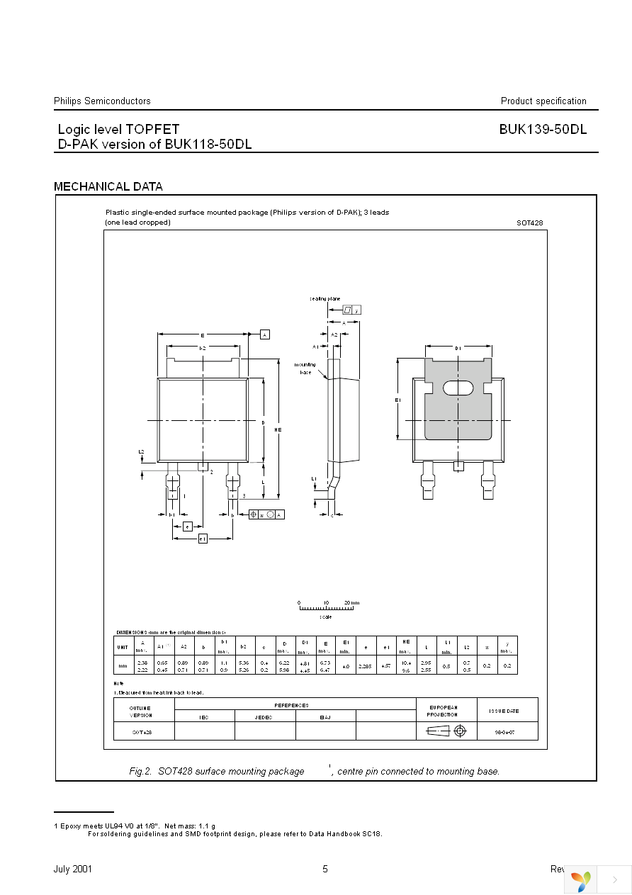 BUK139-50DL,118 Page 5