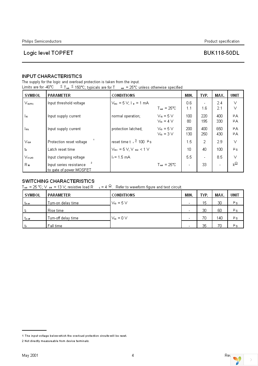 BUK118-50DL,127 Page 4