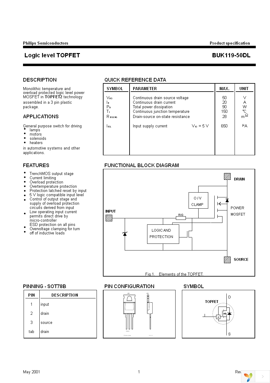 BUK119-50DL,127 Page 1