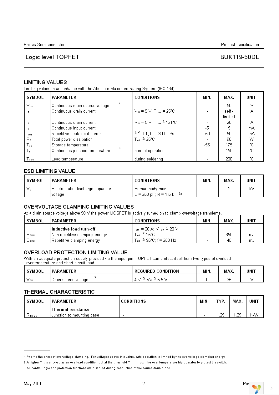 BUK119-50DL,127 Page 2