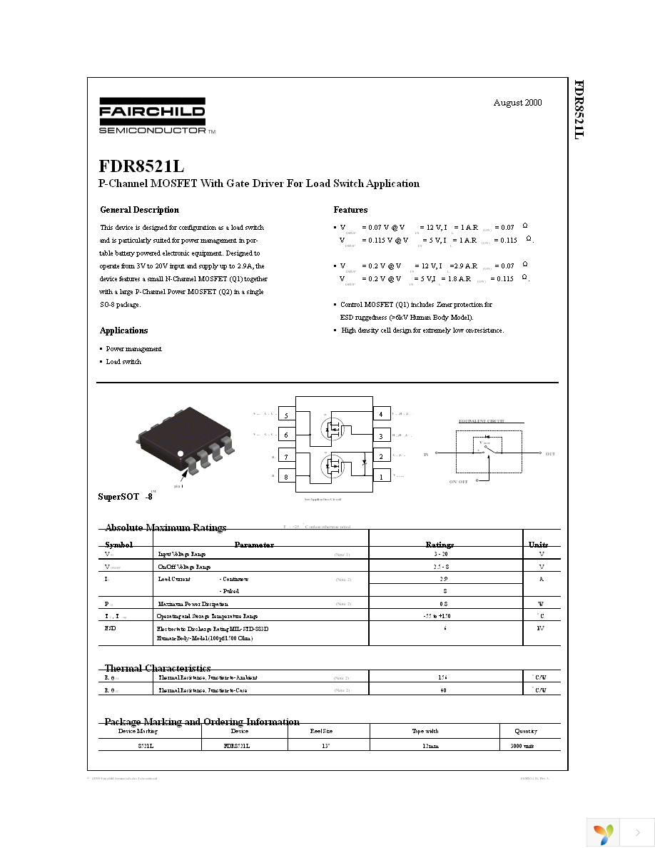 FDR8521L Page 1