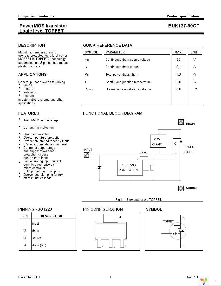 BUK127-50GT,115 Page 1