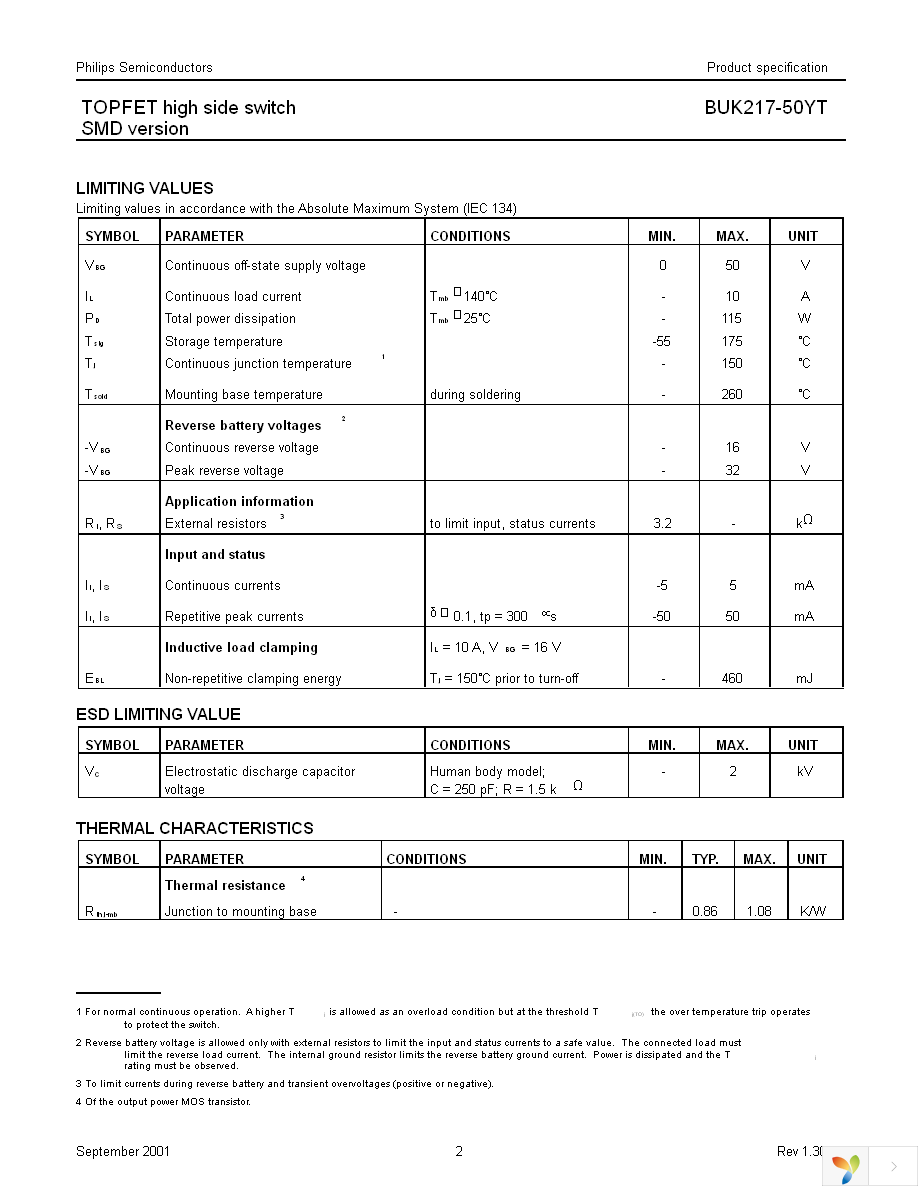 BUK217-50YT,118 Page 2