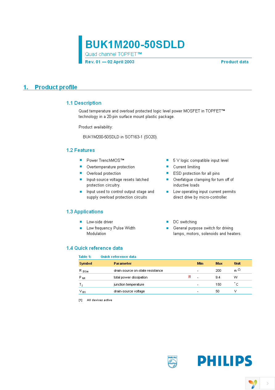 BUK1M200-50SDLD,51 Page 1