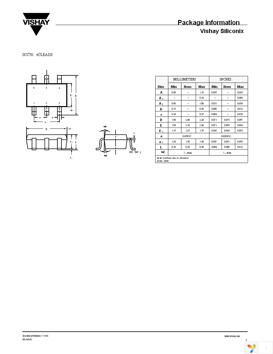 SI1867DL-T1-GE3 Page 6