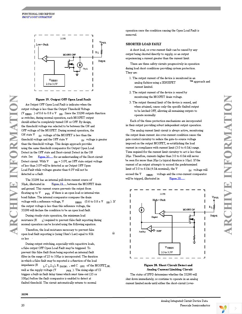 MC33298DWR2 Page 20