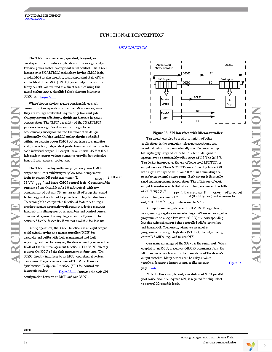 MC33291DW Page 12