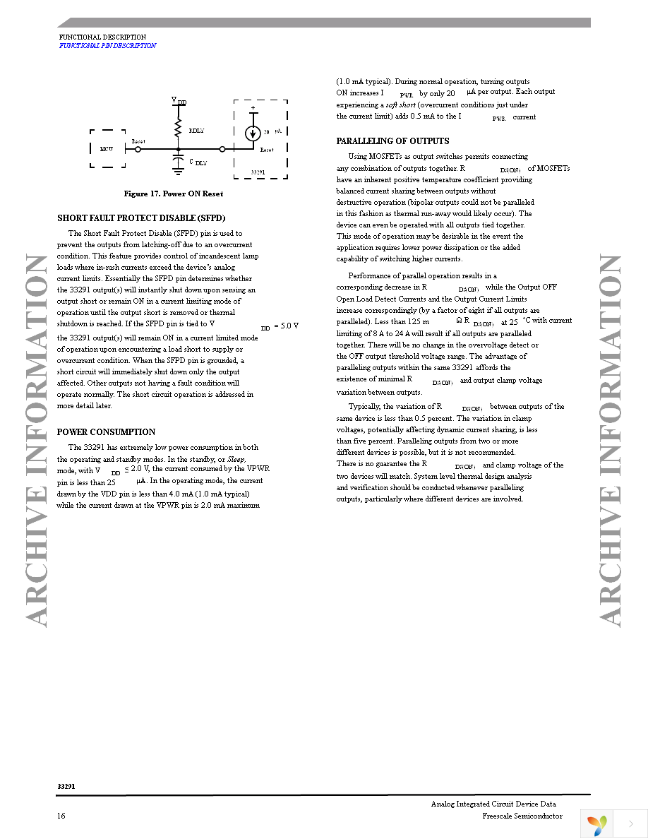 MC33291DW Page 16