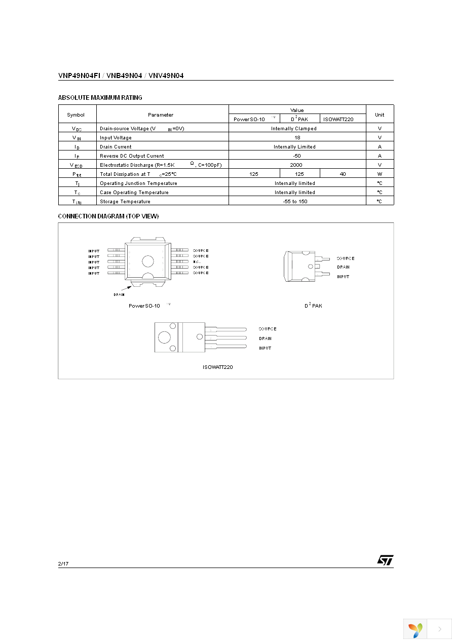 VNP49N04FI Page 2